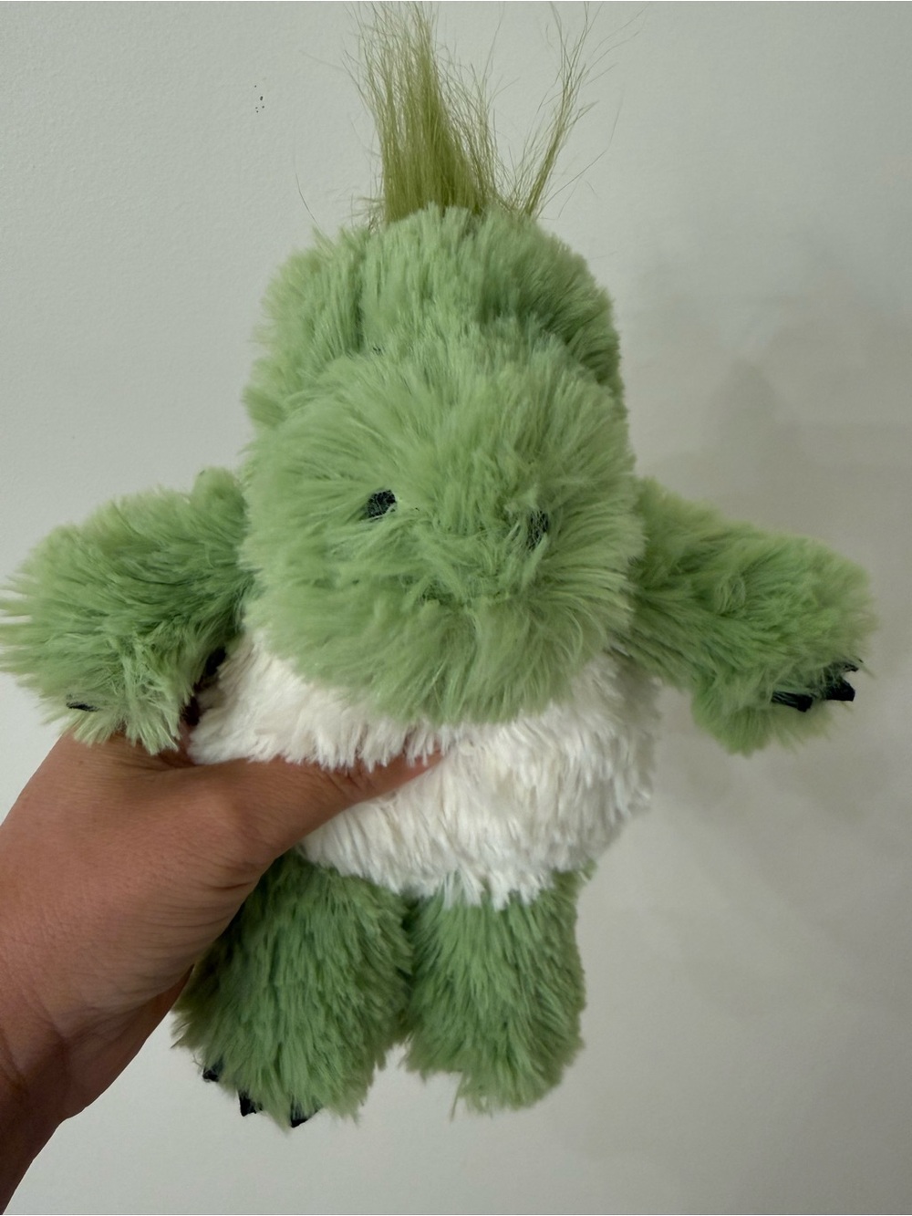 Warmies small 9in Green Dinosaur Plush Microwavable Lavender Scented - Picture 13 of 16